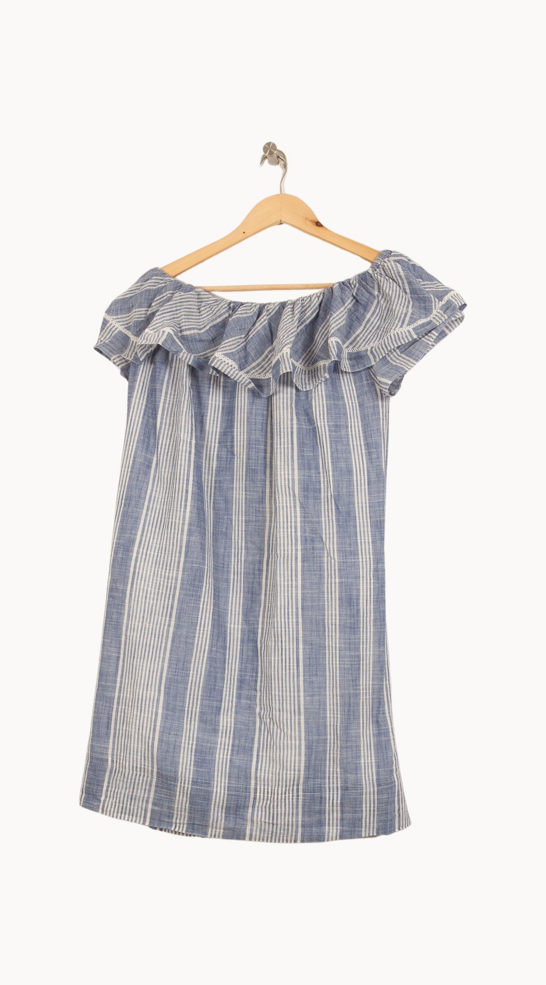 Robe Courte Bleue et Blanche - Taille S/36 de la marque Suncoo | PARAD66476 - Vendu par Paradigme - Image 2