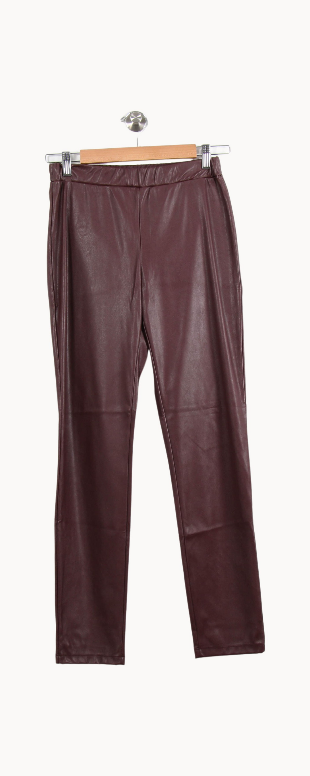 Pantalon Bordeaux - Taille M/38 de la marque Max Mara | PARAD64921 - Vendu par Paradigme - Image 2
