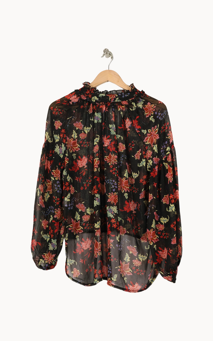 Blouse Noire et Rouge - Taille T.U. de la marque Sud express | PARAD45081 - Vendu par Paradigme - Image 4