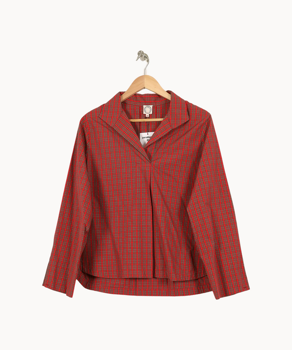 Chemise Rouge et Noire - Taille S/36 de la marque Ines de la Fressange Paris | PARAD67903 - Vendu par Paradigme - Image 2