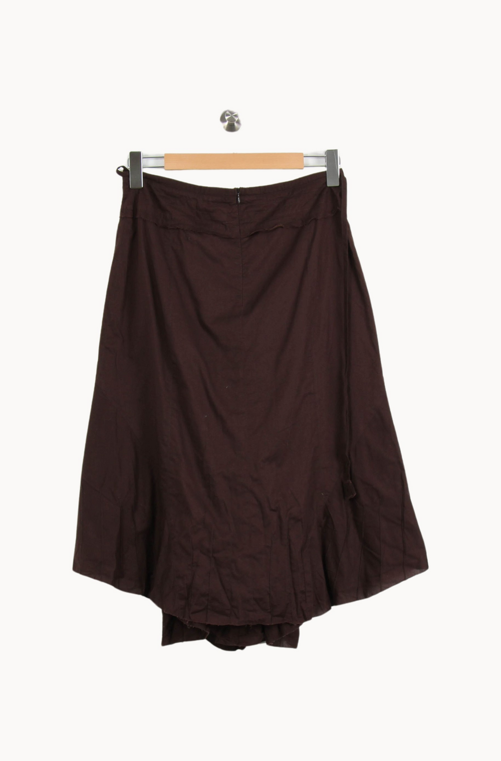 Jupe Évasée Marron - Taille L/40 de la marque One Step | PARAD62278 - Vendu par Paradigme - Image 4