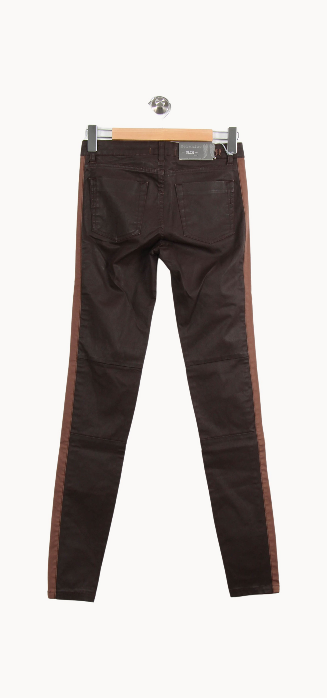 Pantalon Marron et Marron Clair - Taille S/36 de la marque Bérénice | PARAD62952 - Vendu par Paradigme - Image 4