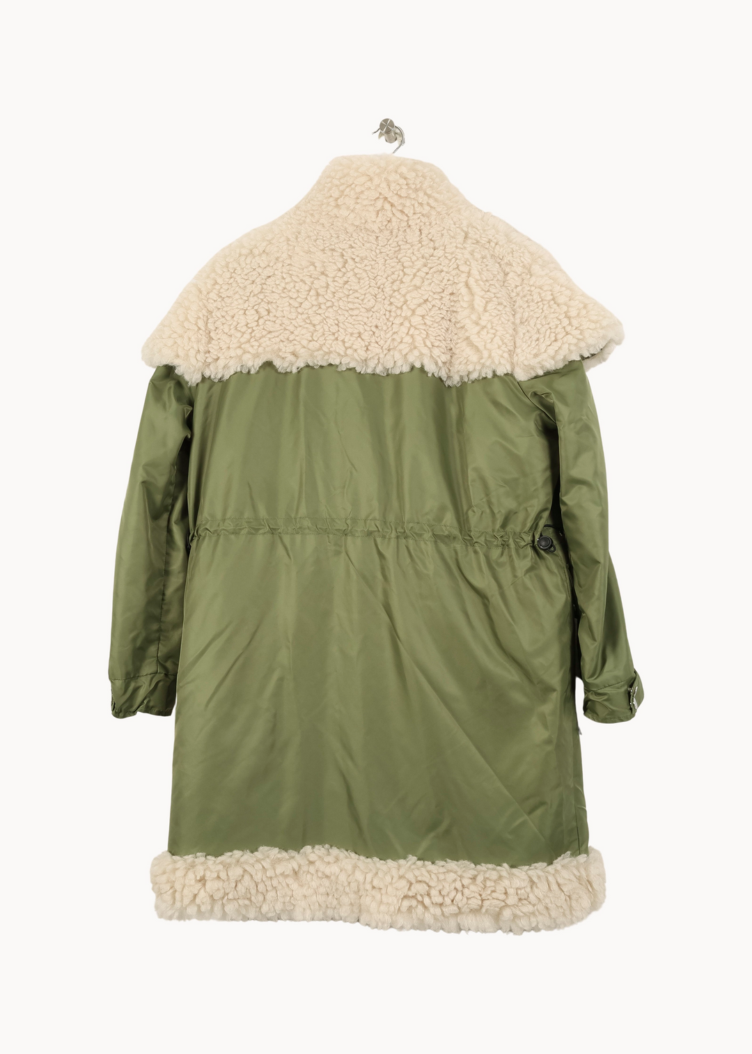 Manteau Vert et Beige - Taille S/36 de la marque Bérénice | PARAD67573 - Vendu par Paradigme - Image 4