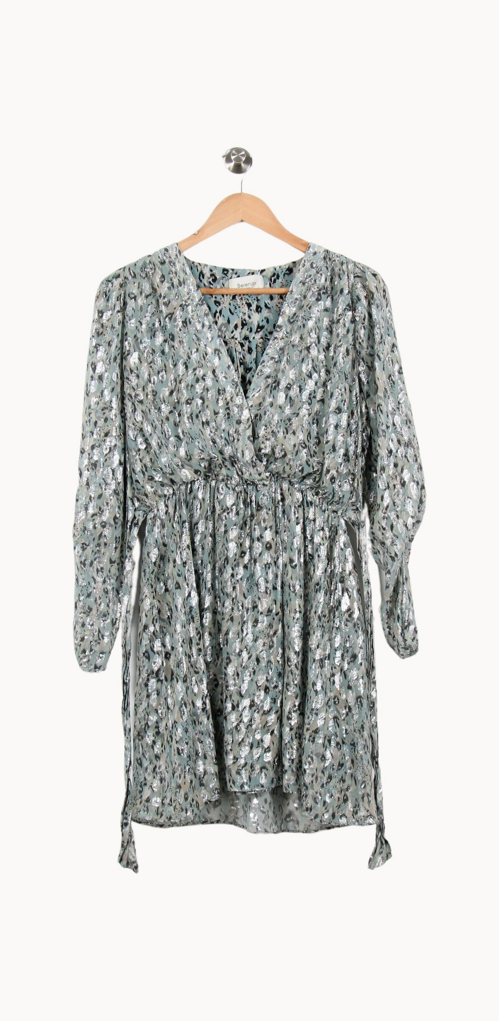 Robe Courte Bleue et Argentée - Taille S/36 de la marque Bérénice | PARAD67007 - Vendu par Paradigme - Image 2