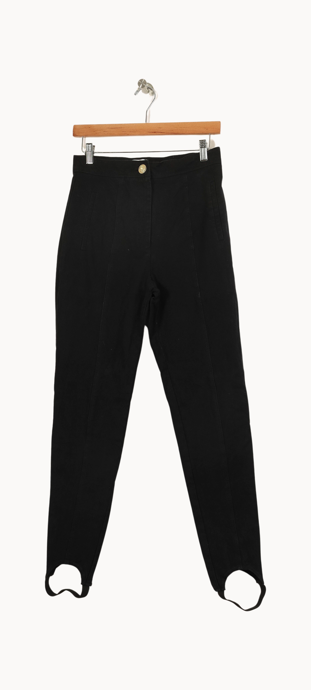 Pantalon Fuseau Noir - Taille L/40 de la marque Claudie Pierlot | PARAD35530 - Vendu par Paradigme - Image 2