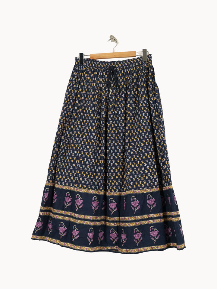 Jupe Longue Noire et Jaune - Taille S/36 de la marque Louise Misha | PARAD67551 - Vendu par Paradigme - Image 2
