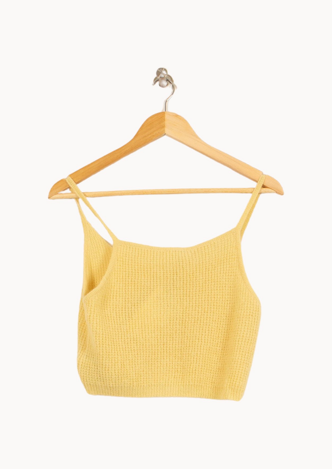 Débardeur Jaune - Taille L/40 de la marque American Vintage | PARAD45933 - Vendu par Paradigme - Image 4