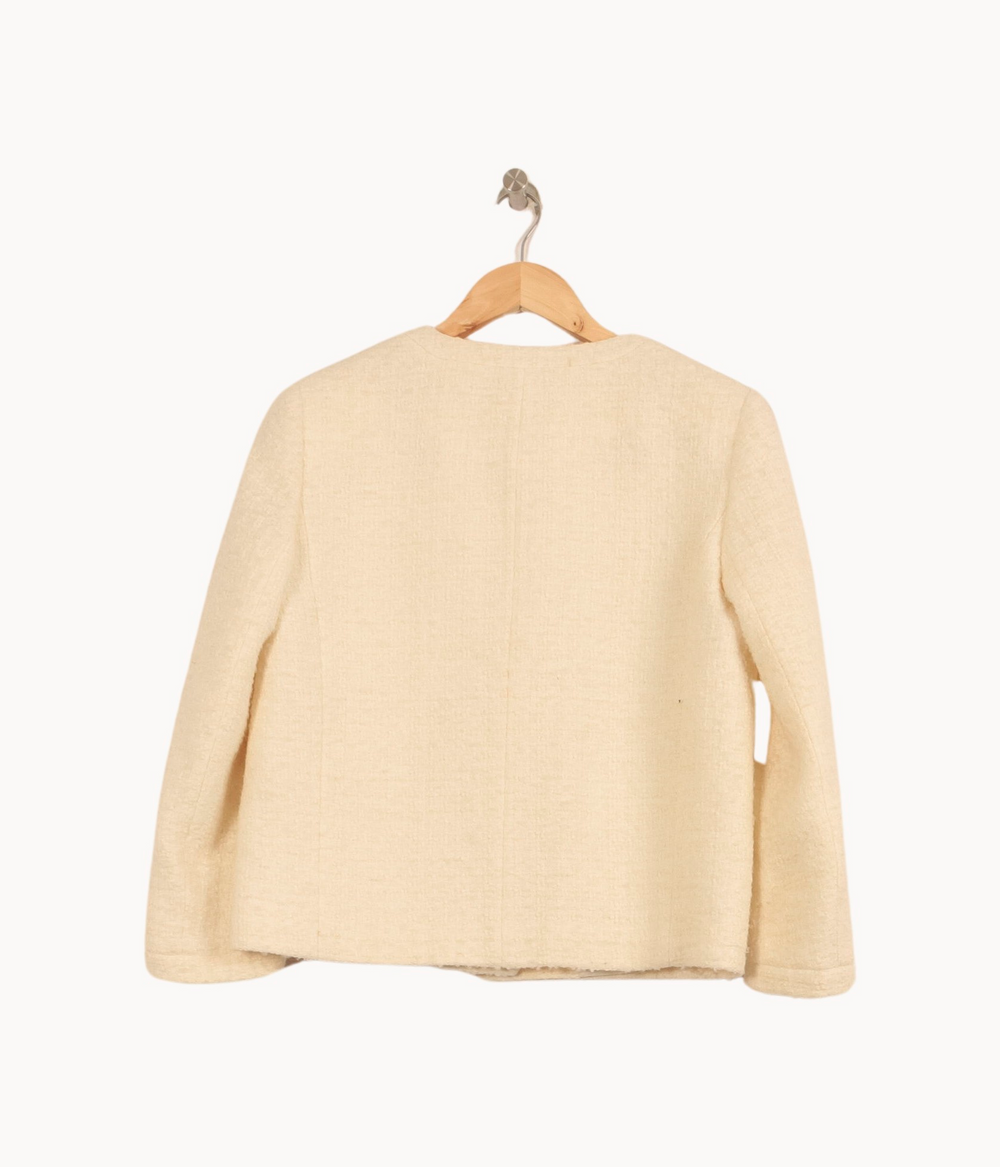 Veste Beige - Taille M/38 de la marque Gerard Darel | PARAD44769 - Vendu par Paradigme - Image 4