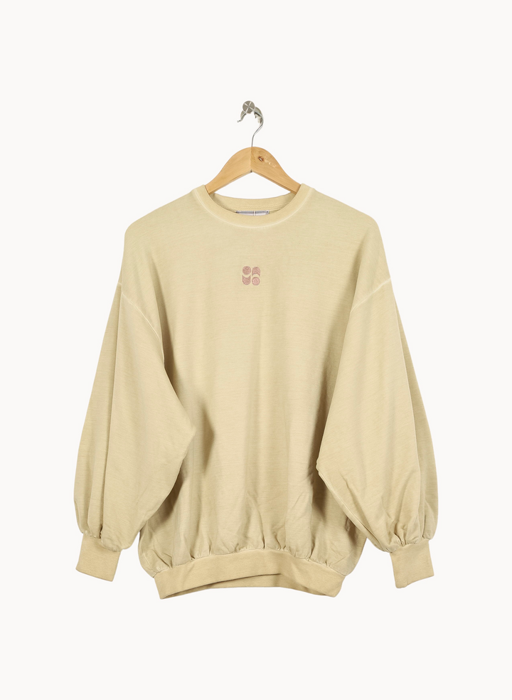 Sweatshirt Beige - Taille XS/34 de la marque Imprevu | PARAD28606 - Vendu par Paradigme - Image 2