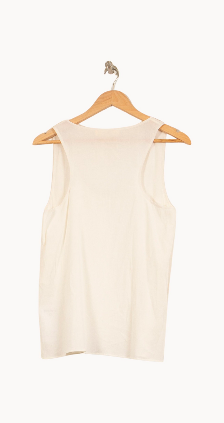 Débardeur Blanc - Taille M/38 de la marque Vanessa Bruno | PARAD63421 - Vendu par Paradigme - Image 4