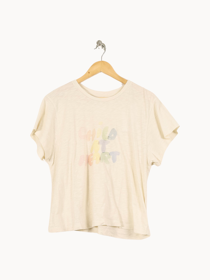 Tee-shirt Beige - Taille M/38 de la marque ba&sh | PARAD66967 - Vendu par Paradigme - Image 2