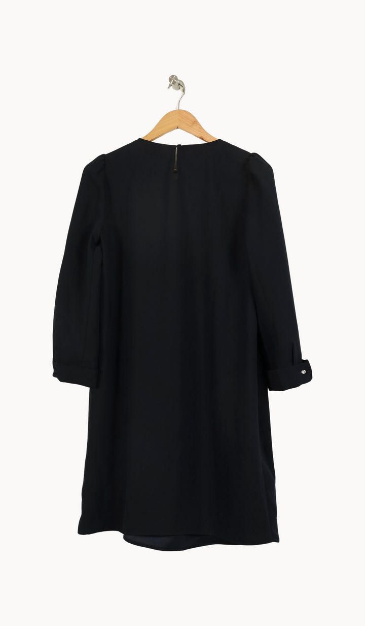 Robe Droite Bleue - Taille M/38 de la marque Claudie Pierlot | PARAD52909 - Vendu par Paradigme - Image 4