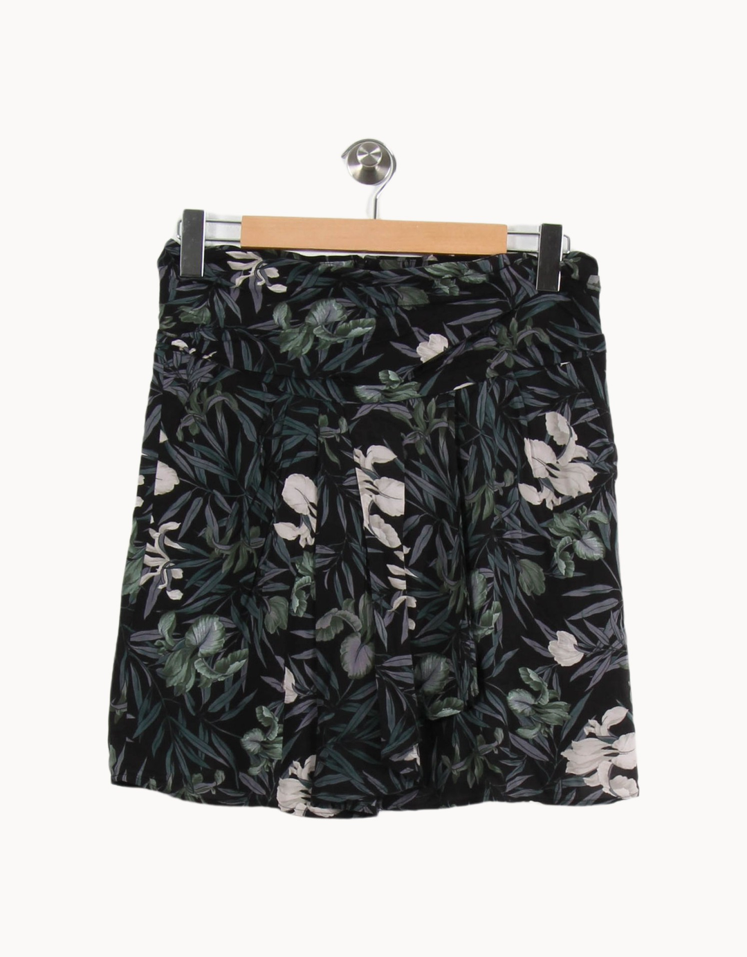 Jupe Courte Verte et Noire - Taille L/40 de la marque IKKS | PARAD69101 - Vendu par Paradigme - Image 2