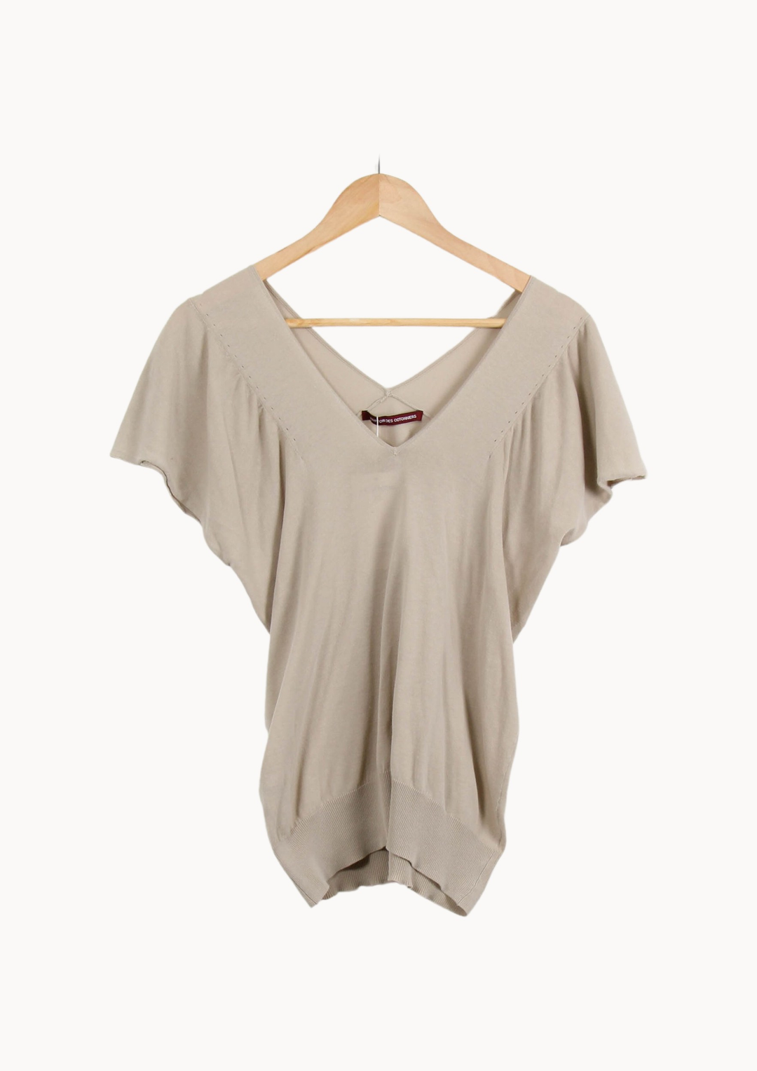 Pull Beige - Taille L/40 de la marque Comptoir des Cotonniers | PARAD66851 - Vendu par Paradigme - Image 2