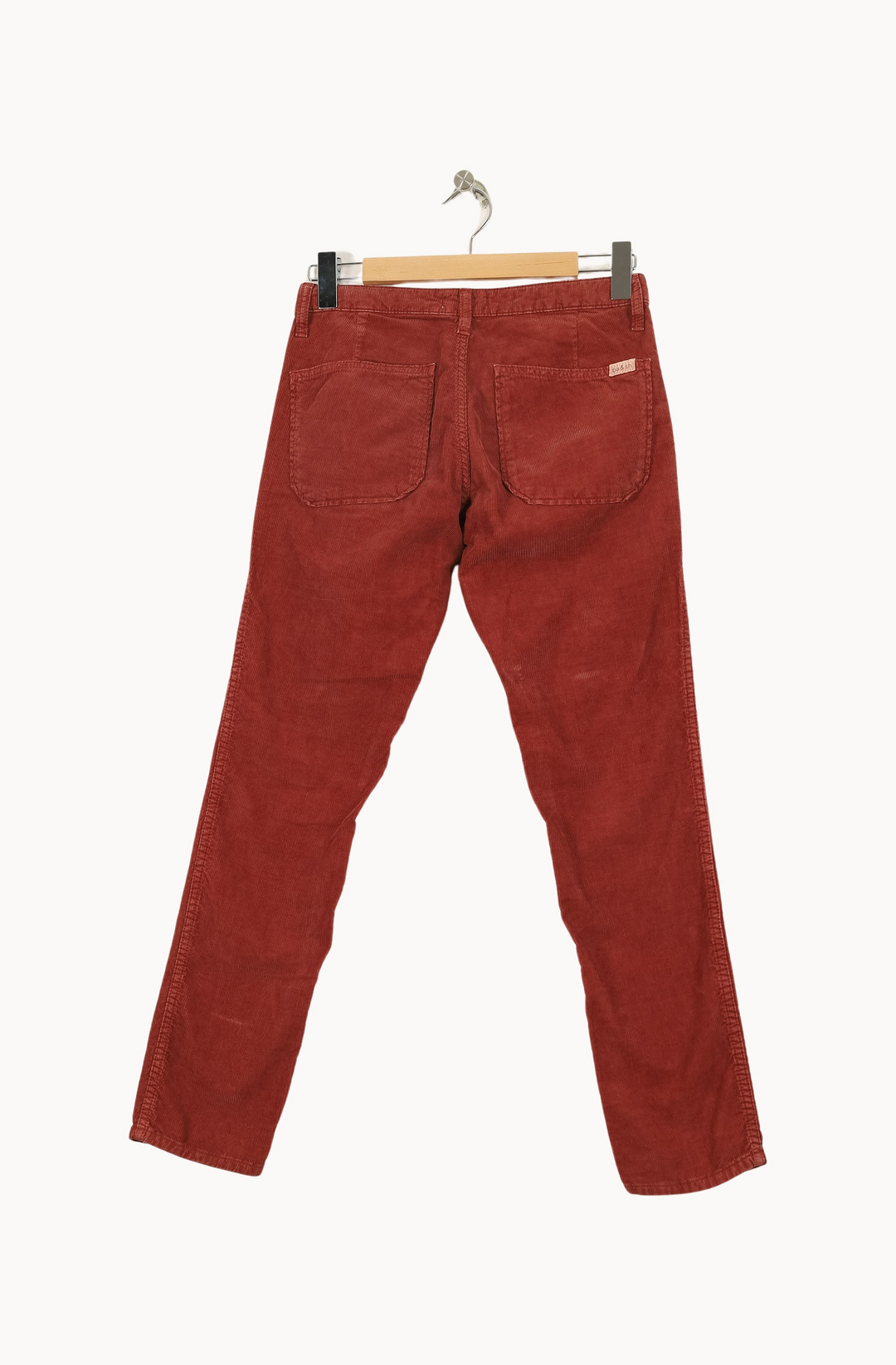 Pantalon Bordeaux - Taille XS/34 de la marque ba&sh | PARAD68957 - Vendu par Paradigme - Image 4