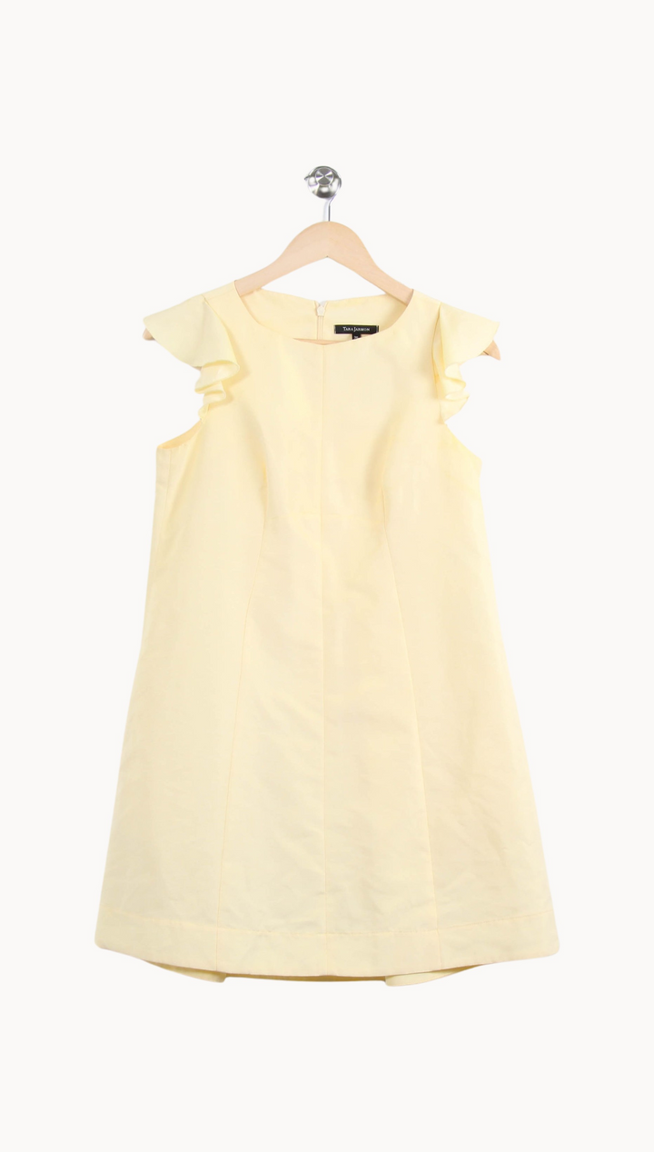 Robe Jaune - Taille S/36 de la marque Tara Jarmon | PARAD24349 - Vendu par Paradigme - Image 2