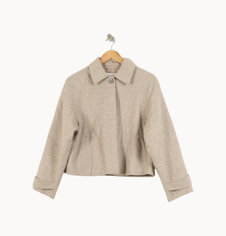 Veste Courte Beige - Taille S/36 de la marque Galeries Lafayette | PARAD69058 - Vendu par Paradigme - Image 2