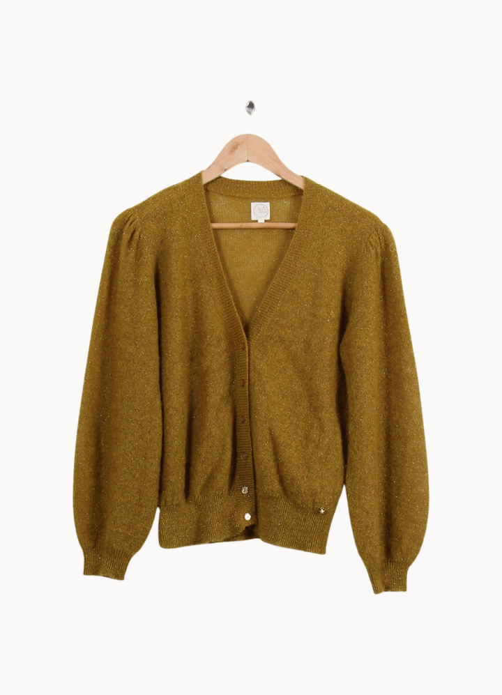 Cardigan Vert - Taille S/36 de la marque Des petits hauts | PARAD53379 - Vendu par Paradigme - Image 2