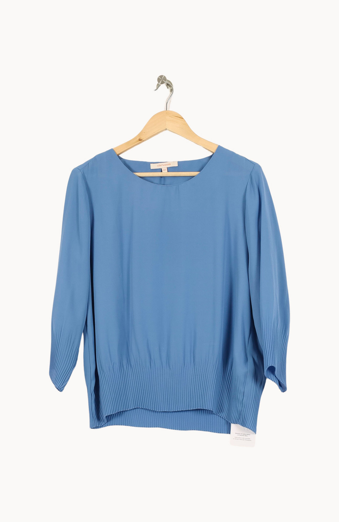 Blouse Bleue - Taille XL/42 de la marque La Fée Maraboutée | PARAD66792 - Vendu par Paradigme - Image 2