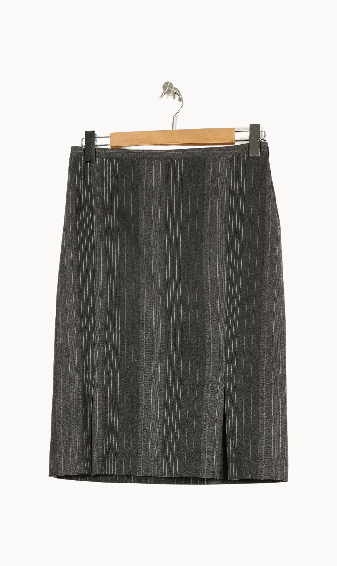 Jupe Droite Grise - Taille M/38 de la marque Caroll | PARAD54706 - Vendu par Paradigme - Image 4