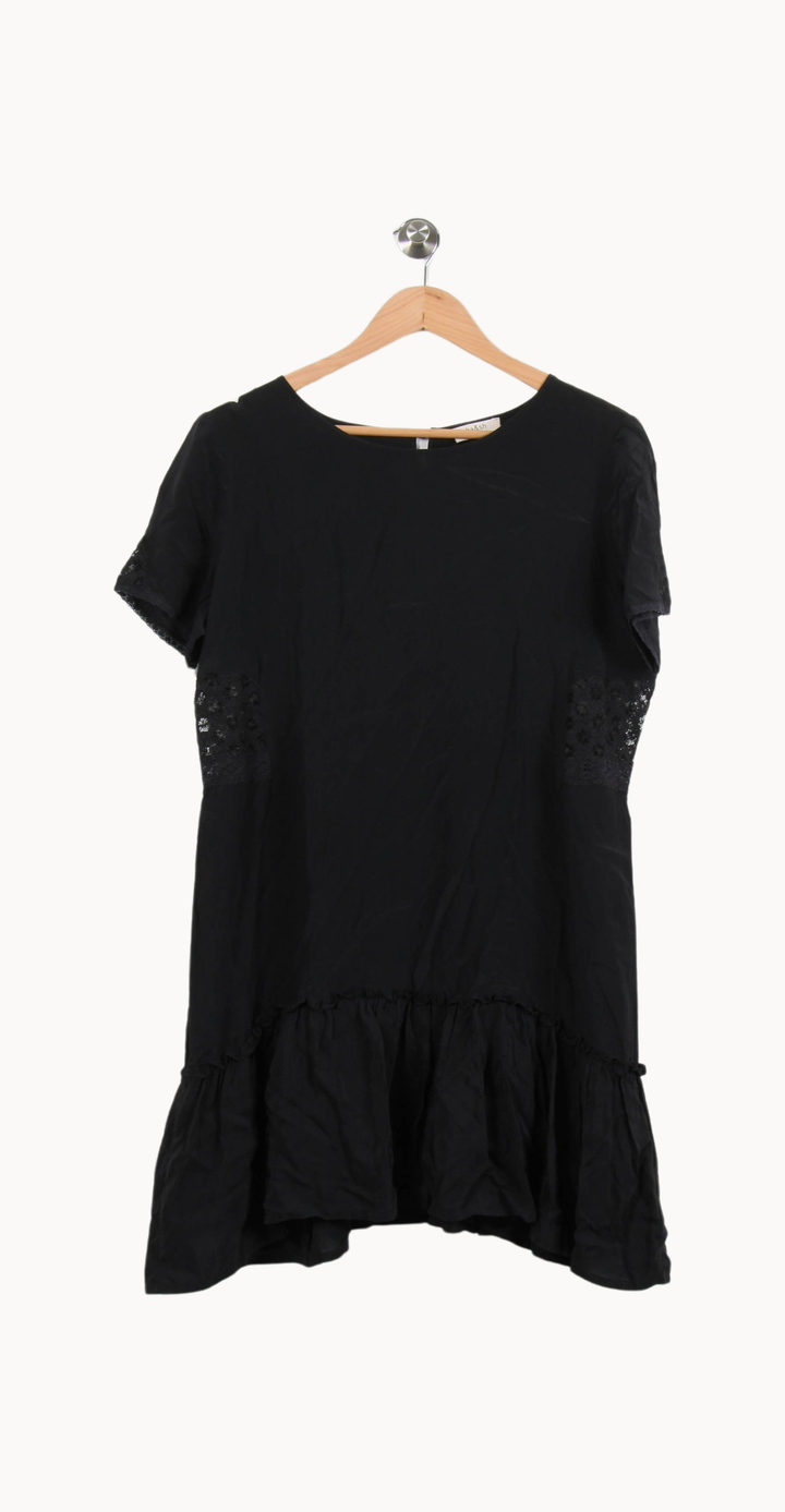 Robe Noire - Taille L/40 de la marque ba&sh | PARAD51290 - Vendu par Paradigme - Image 2