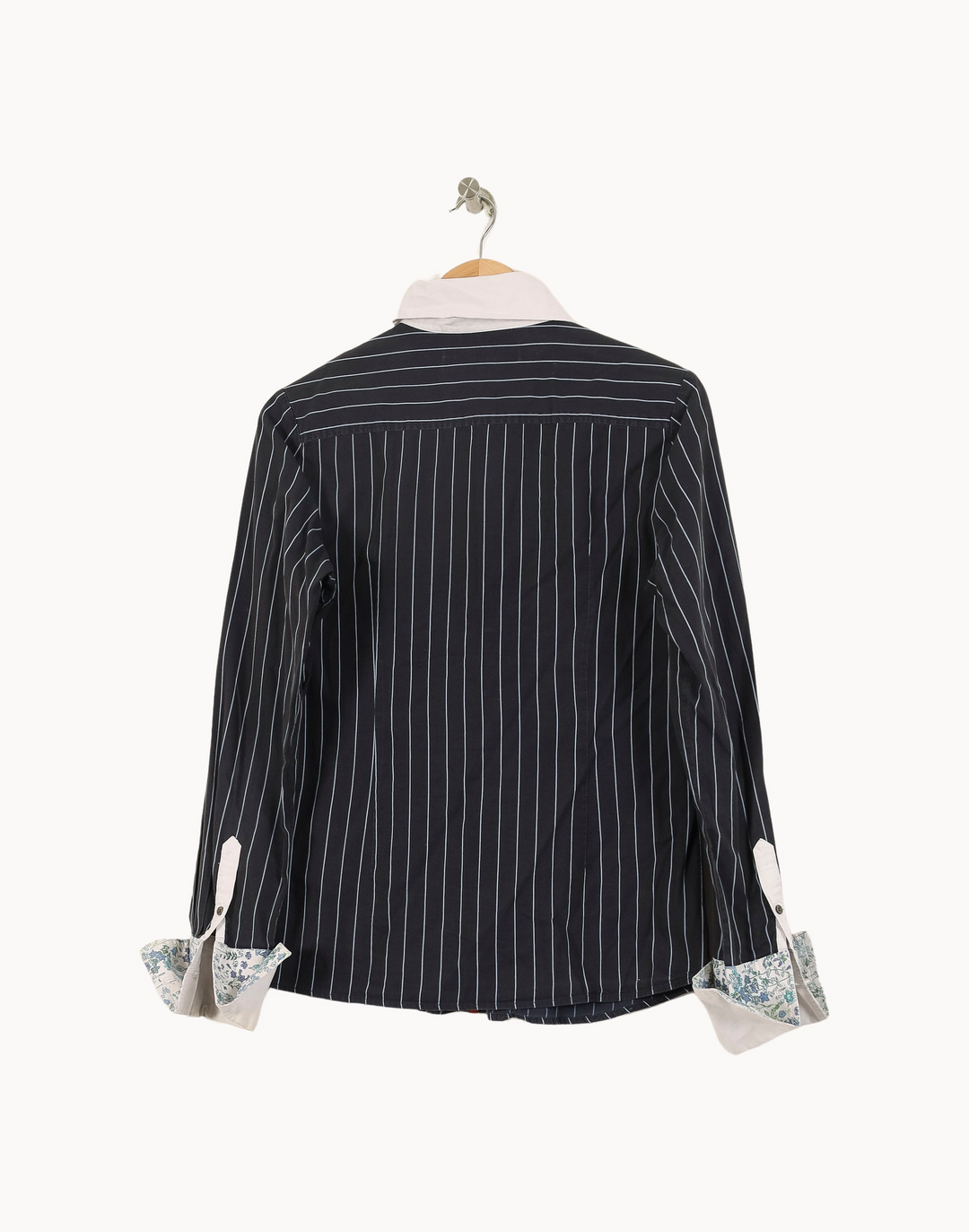 Chemise à Rayures Bleue et Blanche - Taille M/38 de la marque Lee | PARAD69001 - Vendu par Paradigme - Image 4