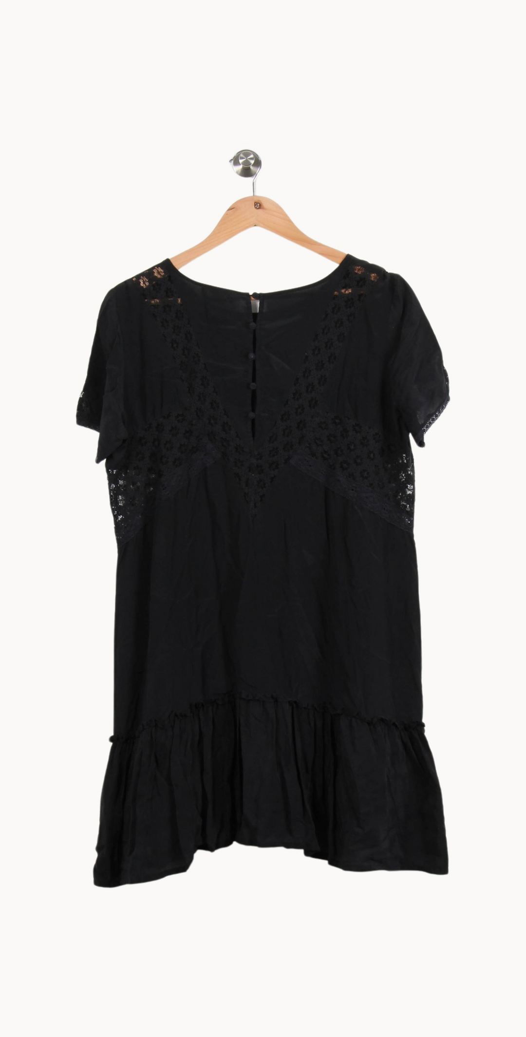 Robe Noire - Taille L/40 de la marque ba&sh | PARAD51290 - Vendu par Paradigme - Image 4