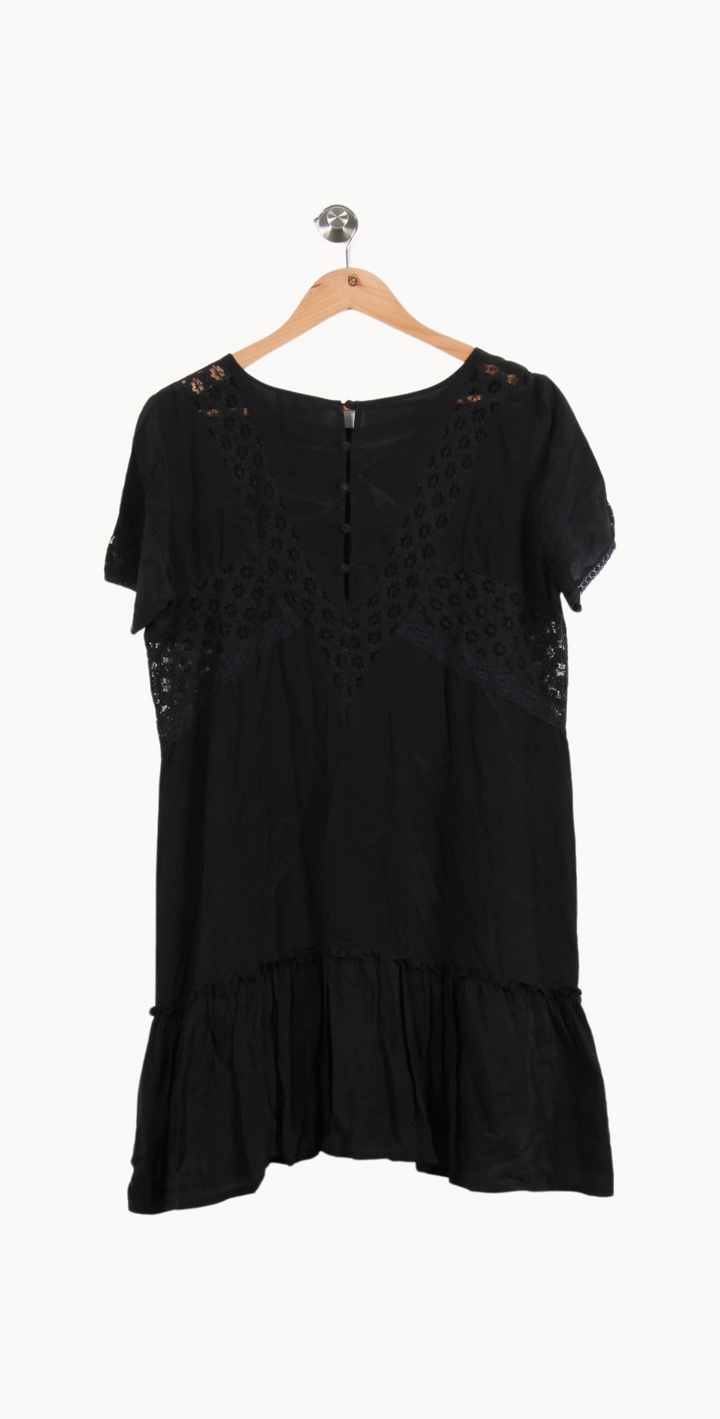 Robe Noire - Taille L/40 de la marque ba&sh | PARAD51290 - Vendu par Paradigme - Image 4