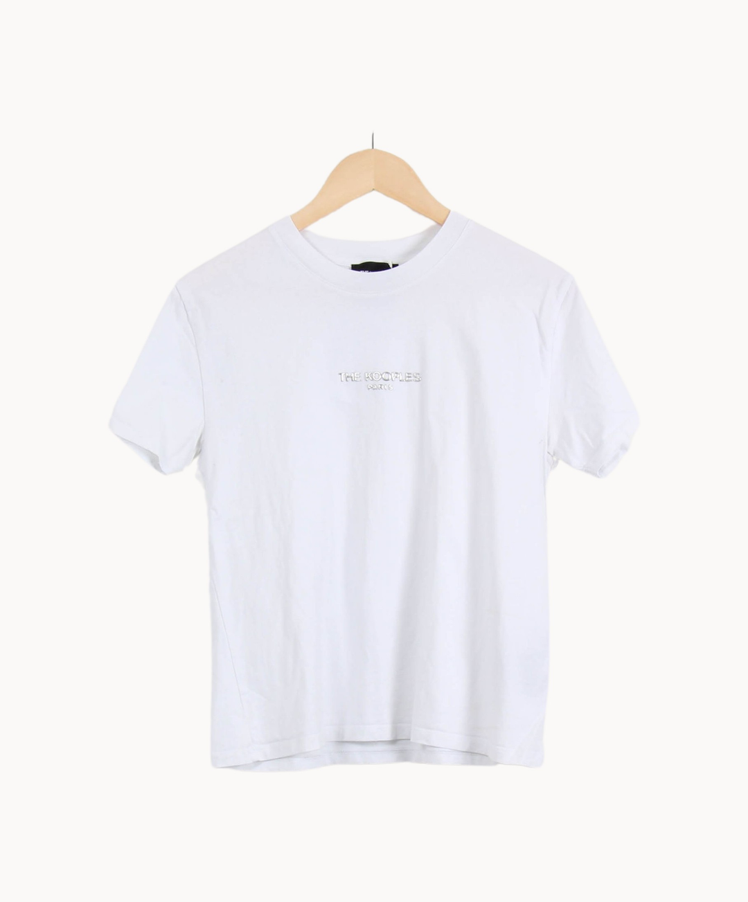 Tee-shirt Blanc - Taille S/36 de la marque The Kooples | PARAD67109 - Vendu par Paradigme - Image 2