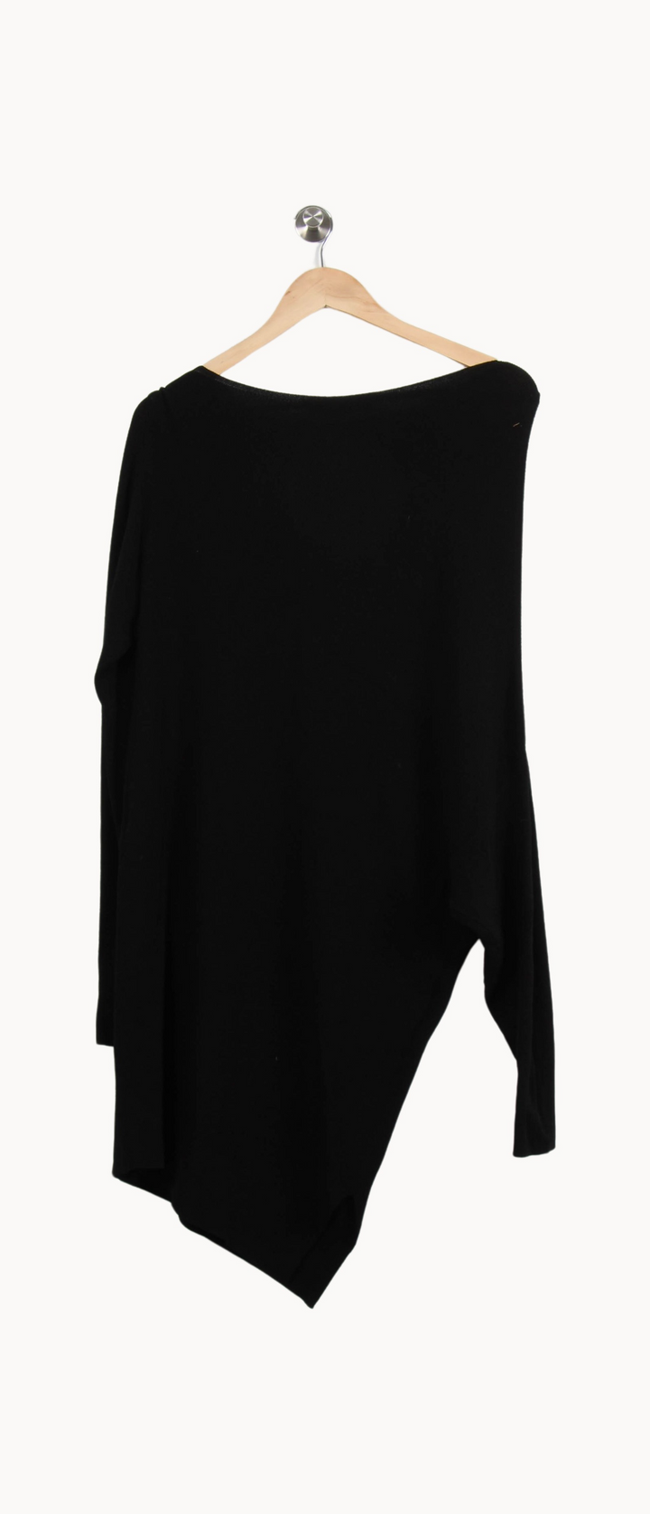 Robe Asymétrique Noire - Taille M/38 de la marque Vanessa Bruno | PARAD50947 - Vendu par Paradigme - Image 4