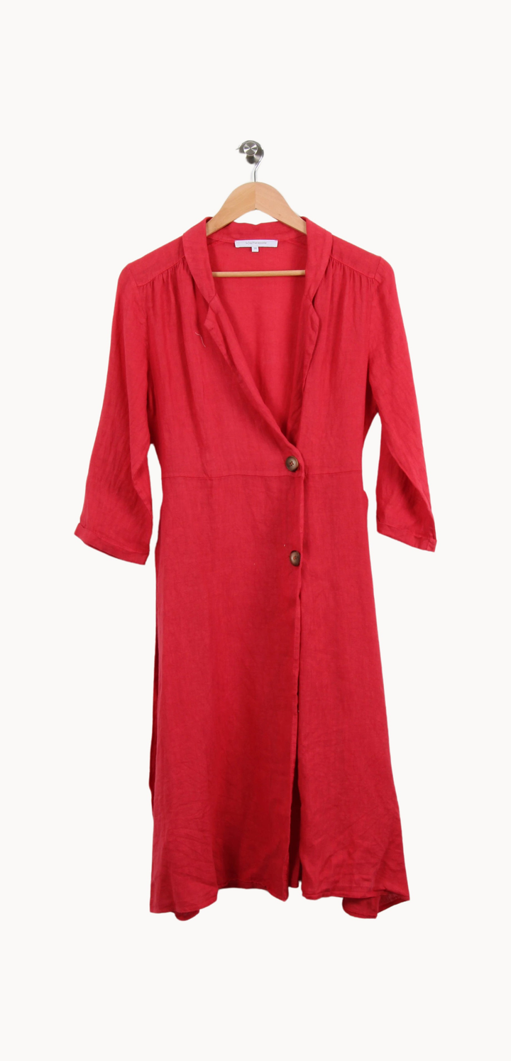 Robe Rose - Taille S/36 de la marque La Fée Maraboutée | PARAD69527 - Vendu par Paradigme - Image 2