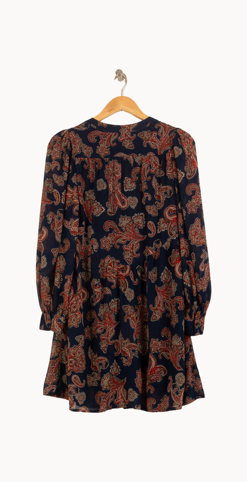 Robe Courte Bleu Marine et Rouge - Taille S/36 de la marque Maison Stella & Suzie | PARAD64959 - Vendu par Paradigme - Image 4