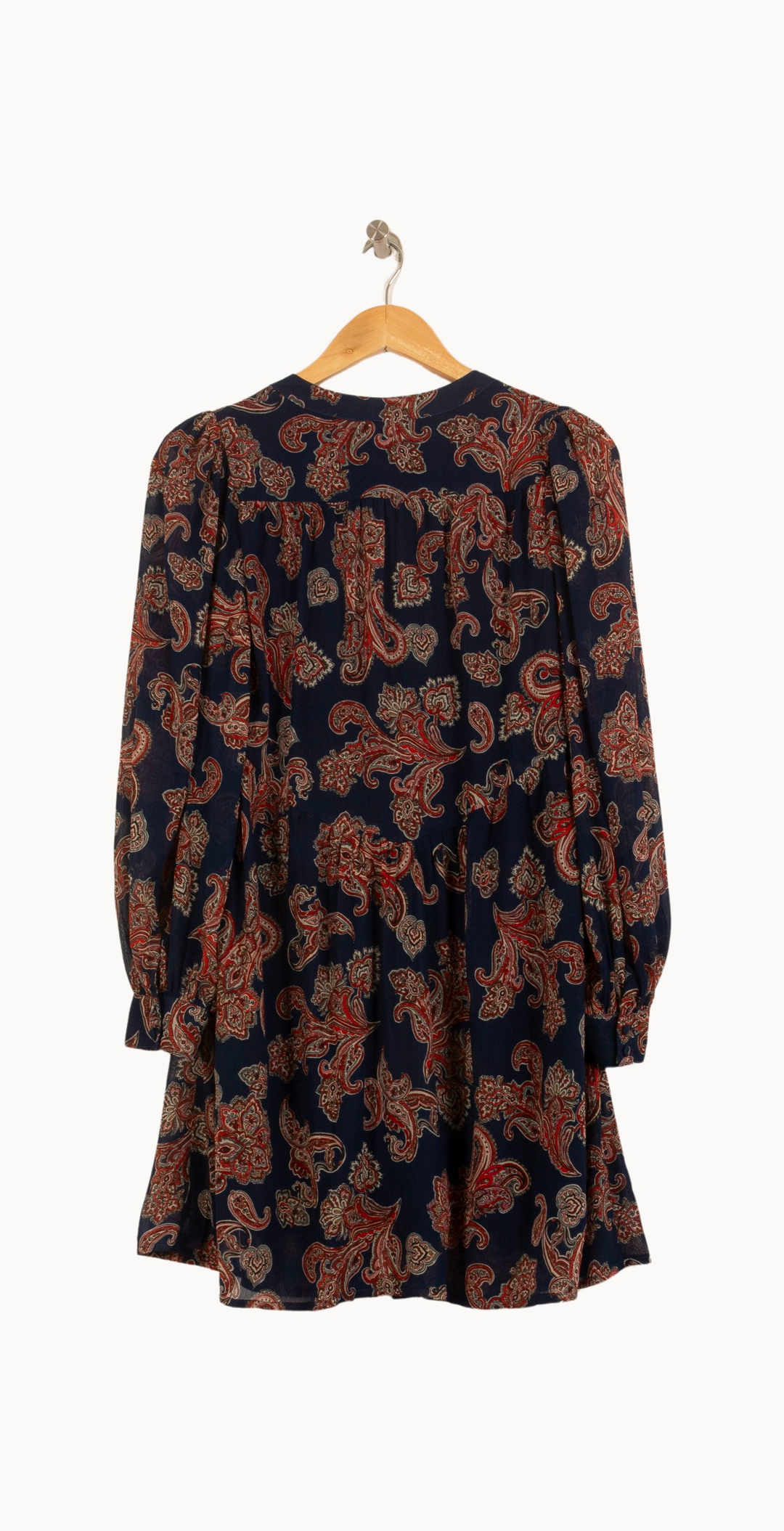 Robe Courte Bleu Marine et Rouge - Taille S/36 de la marque Maison Stella & Suzie | PARAD64959 - Vendu par Paradigme - Image 4