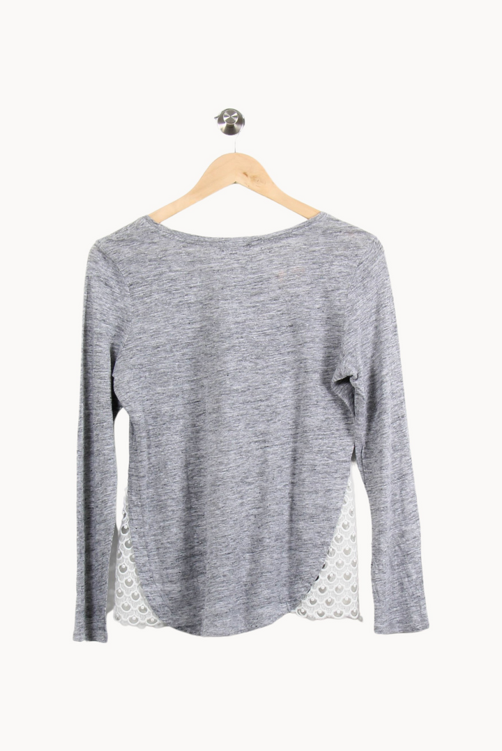 Tunique Grise et Blanche - Taille L/40 de la marque Claudie Pierlot | PARAD64192 - Vendu par Paradigme - Image 4