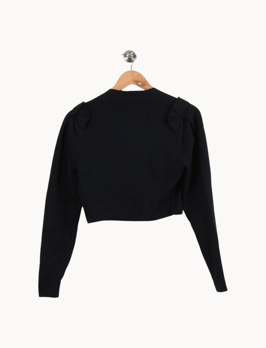Boléro Bleu - Taille S/36 de la marque Claudie Pierlot | PARAD50780 - Vendu par Paradigme - Image 4