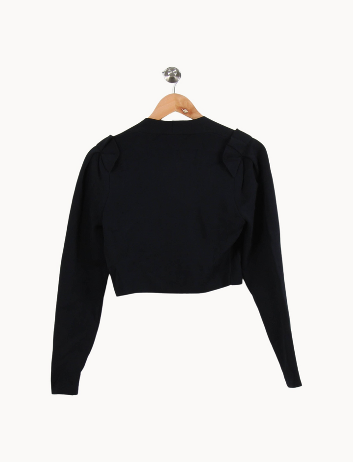 Boléro Bleu - Taille S/36 de la marque Claudie Pierlot | PARAD50780 - Vendu par Paradigme - Image 4