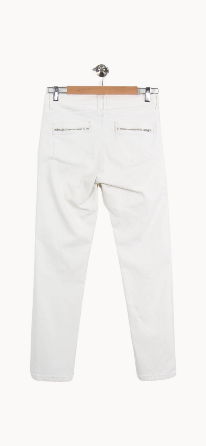 Jean Blanc - Taille S/36 de la marque Maison 123 | PARAD59449 - Vendu par Paradigme - Image 4