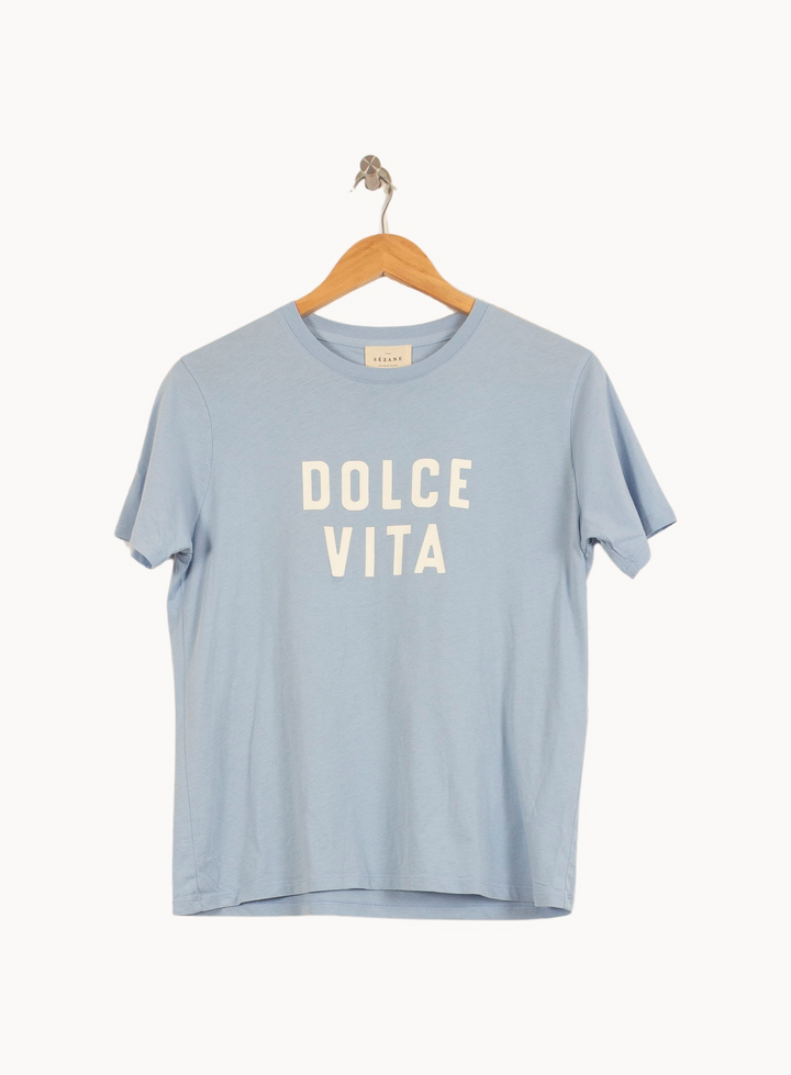 Tee-shirt Bleu - Taille S/36 de la marque Sézane | PARAD64143 - Vendu par Paradigme - Image 2