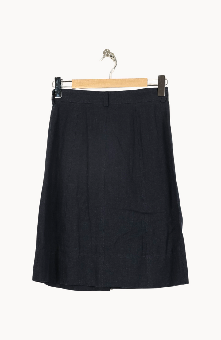 Jupe Courte Bleue - Taille S/36 de la marque Ines de la Fressange Paris | PARAD67929 - Vendu par Paradigme - Image 4