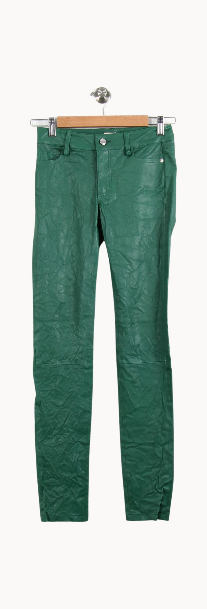 Pantalon Droit Vert - Taille XS/34 de la marque Zadig&Voltaire | PARAD65205 - Vendu par Paradigme - Image 2