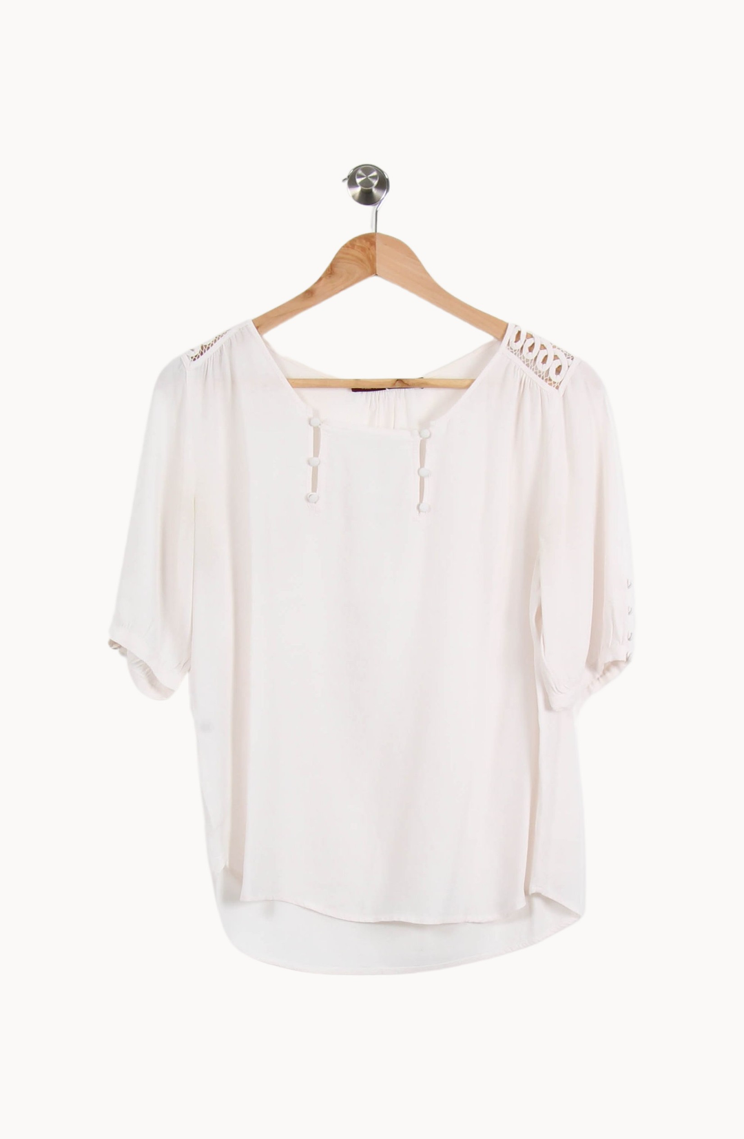 Blouse Blanche - Taille S/36 de la marque Comptoir des Cotonniers | PARAD66849 - Vendu par Paradigme - Image 2