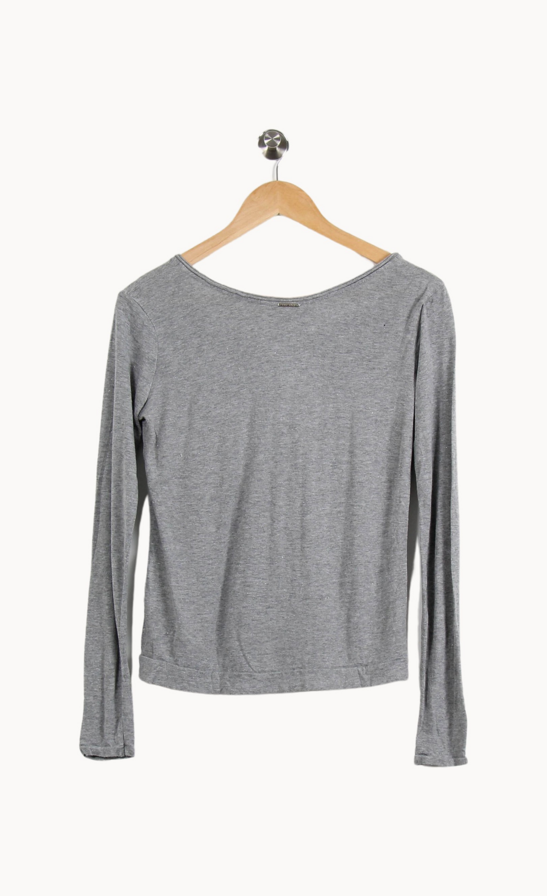 Tee-shirt Manches Longues Gris - Taille M/38 de la marque One Step | PARAD67369 - Vendu par Paradigme - Image 4