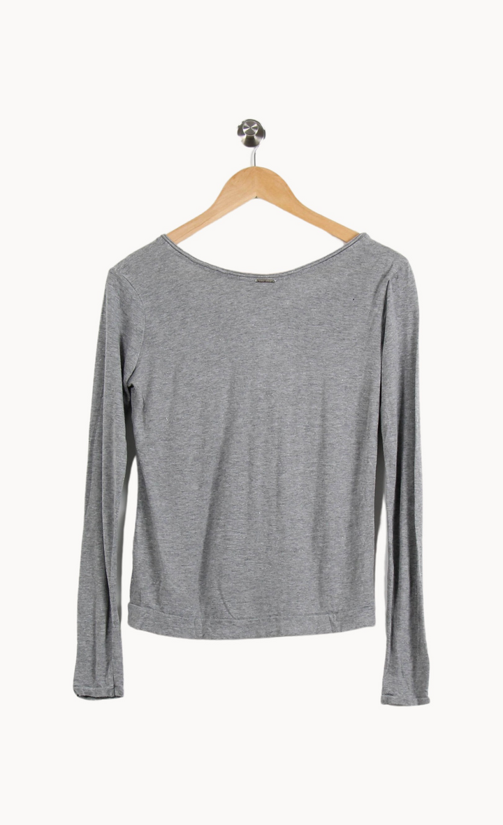 Tee-shirt Manches Longues Gris - Taille M/38 de la marque One Step | PARAD67369 - Vendu par Paradigme - Image 4