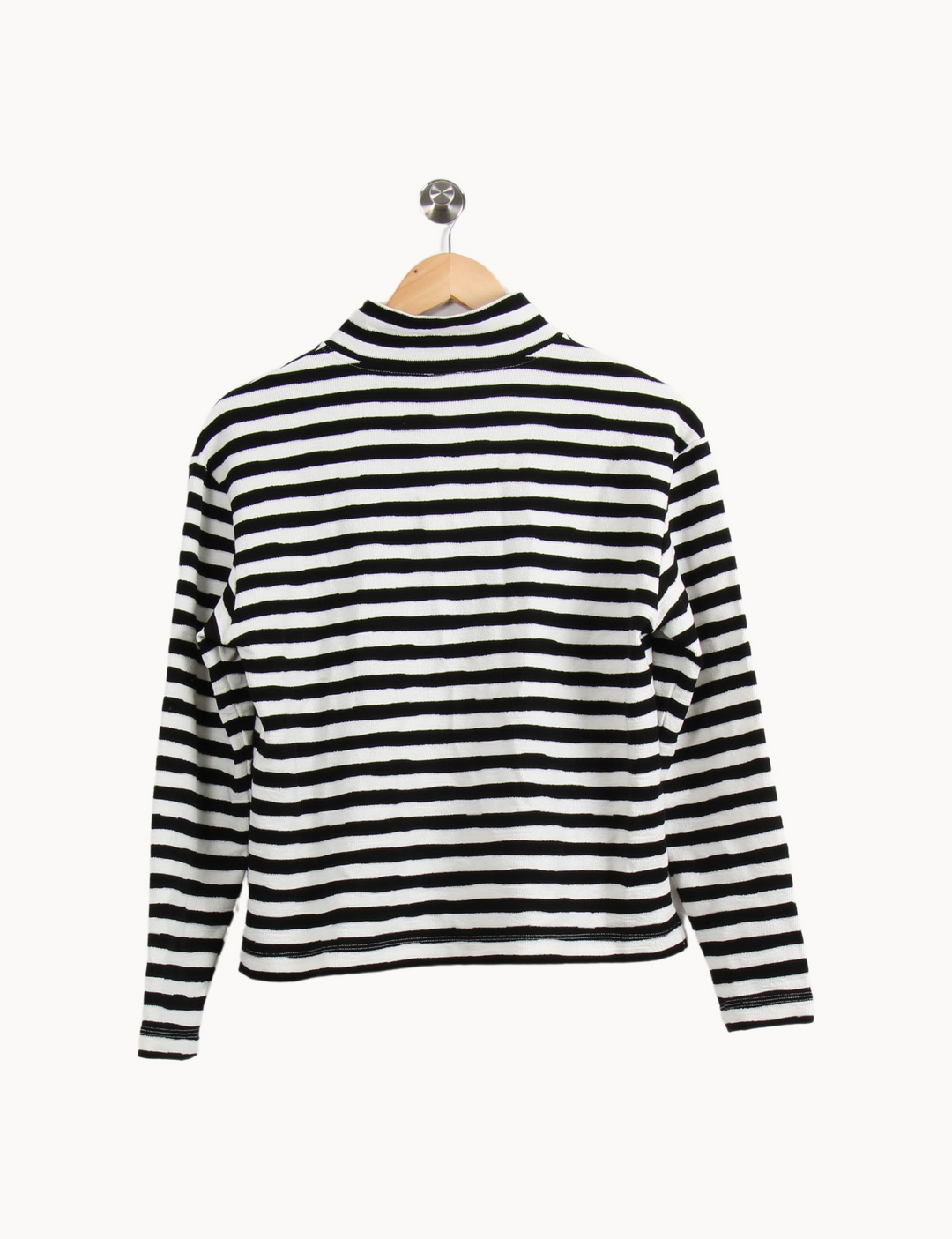 T-shirt Manches Longues Noir et Blanc - Taille S/36 de la marque Ekyog | PARAD66560 - Vendu par Paradigme - Image 4