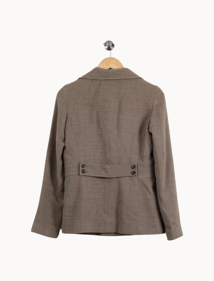 Blazer Beige - Taille M/38 de la marque Paul & Joe | PARAD66871 - Vendu par Paradigme - Image 4