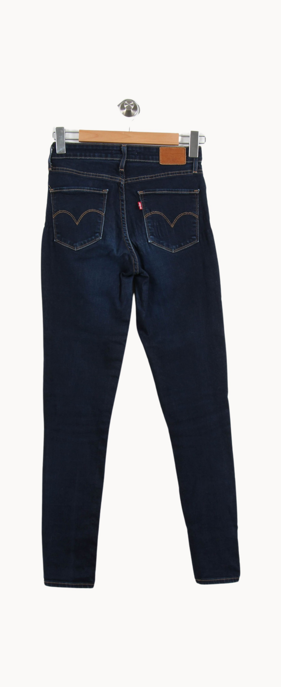 Jean Skinny Bleu - Taille M/38 de la marque Levi's | PARAD67054 - Vendu par Paradigme - Image 4