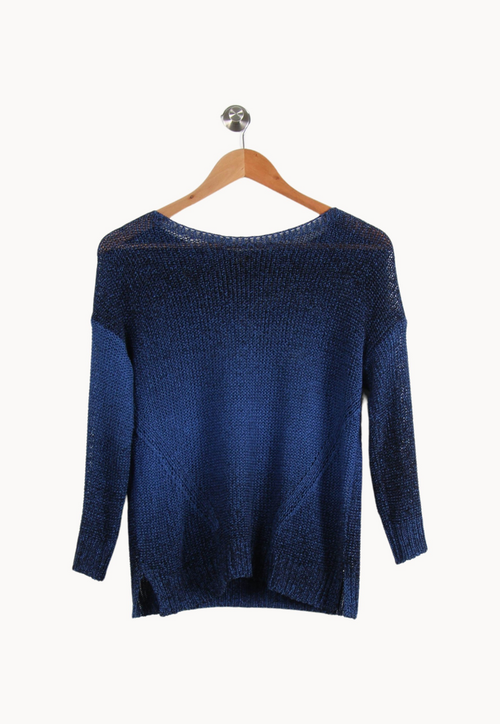 Pull Bleu - Taille M/38 de la marque Maison 123 | PARAD66501 - Vendu par Paradigme - Image 2