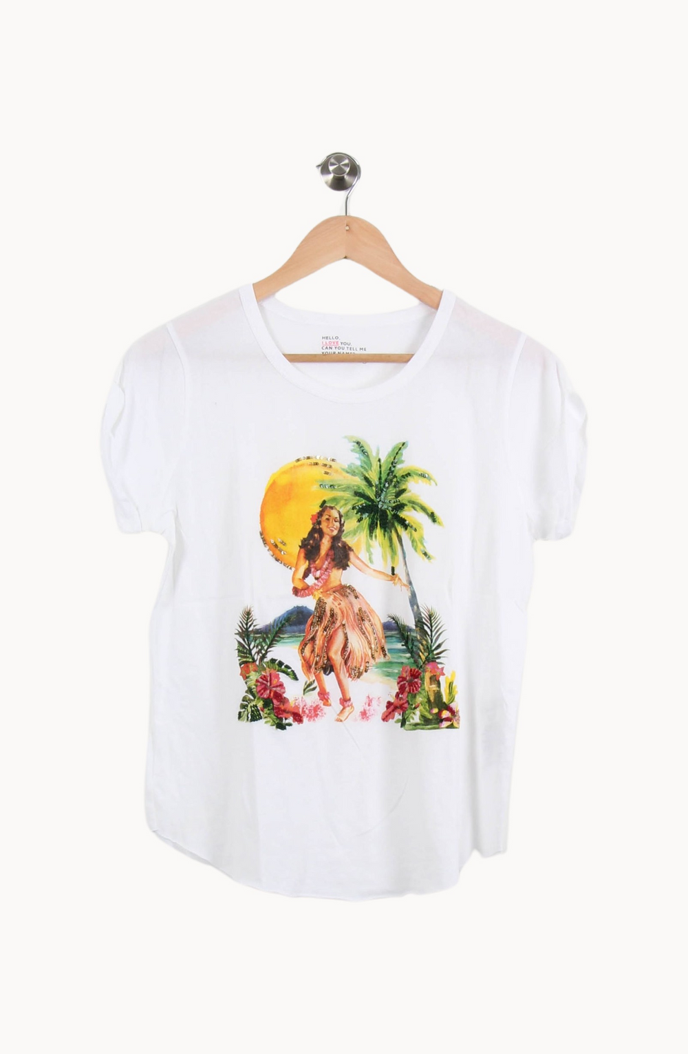 Tee-shirt Blanc - Taille M/38 de la marque Léon & Harper | PARAD52062 - Vendu par Paradigme - Image 2