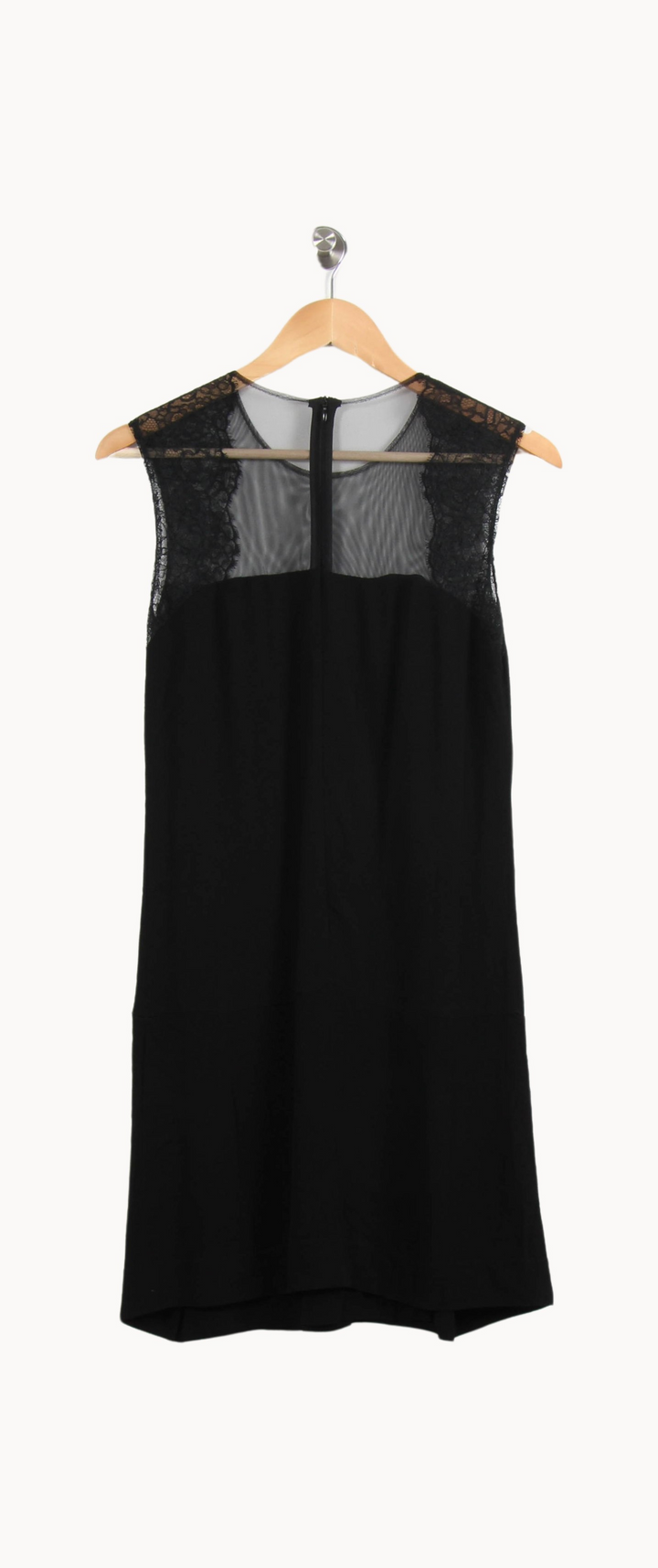 Robe Courte Noire - Taille L/40 de la marque Sandro | PARAD39842 - Vendu par Paradigme - Image 4