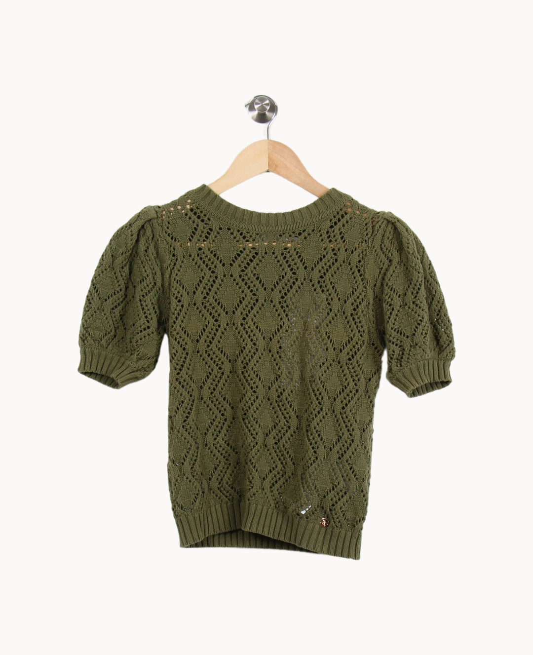 Pull Vert - Taille S/36 de la marque La Petite Etoile | PARAD69522 - Vendu par Paradigme - Image 2